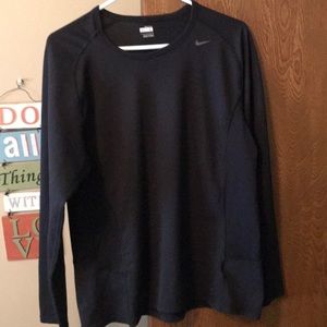 Large Black Nike active shirt